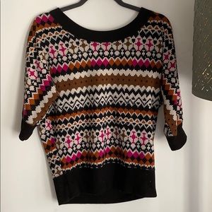 Printed Sweater Tee
